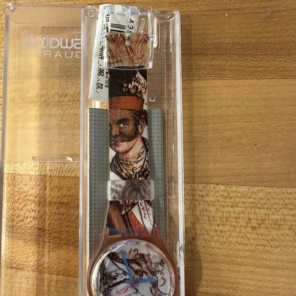 VTG Swatch Masquerade, NEW IN BOX, NEVER USED or WORN. 1993. GP105 - Picture 11 of 14